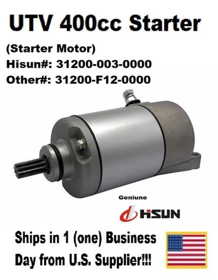 Starter Motor – 31200-003-0000 / 31200-F12-0000 – fits Hisun UTV 400