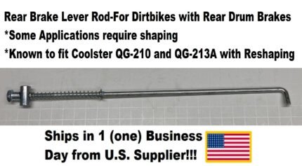 Rear Brake Lever Rod – fits XR50/CRF50/Coolster/TaoTao Drum Brake Pit Dirt Bike