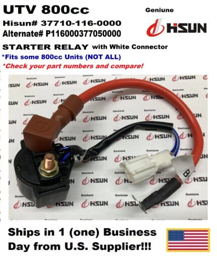 Starter Relay Solenoid – 37710-116-0000 – fits Hisun UTV 800 – OEM Hisun