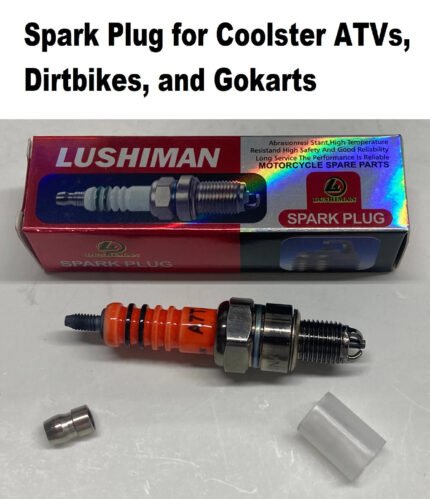 Spark Plug – fits Coolster ATVs, Dirt Bikes, and Go-Karts – 3 Electrodes