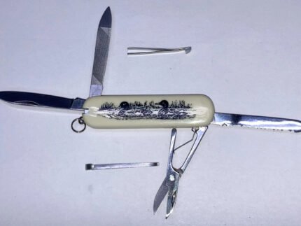 Camping Knife – Jaquar 6-Function – YD-2018 Duck -NOS -Circa 1998