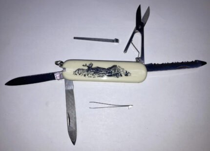 Camping Knife – Jaquar 6-Function – YD-2018 Deer -NOS -Circa 1998