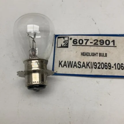 N2 607-2901 12V 45/45W Headlight Bulb - Replaces Kawasaki 92069-1061 & More
